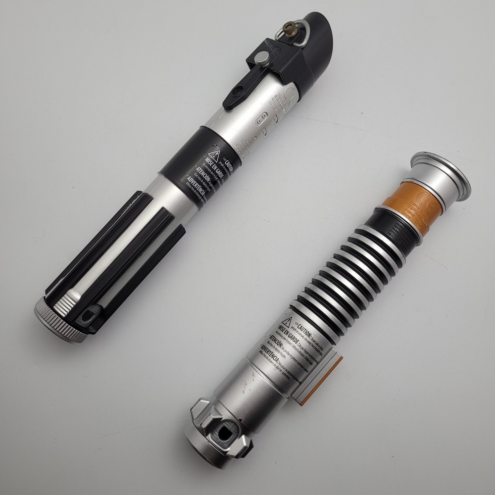 2015 Hasbro Darth Vader & Luke Skywalker Light Saber Non Electranic